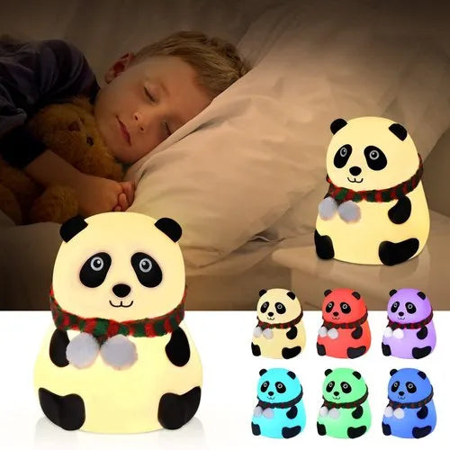 Silicone Panda Touch Lamp