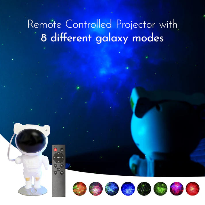 Astronaut Galaxy Projector With Bluetooth Speaker