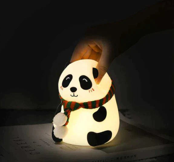 Silicone Panda Touch Lamp